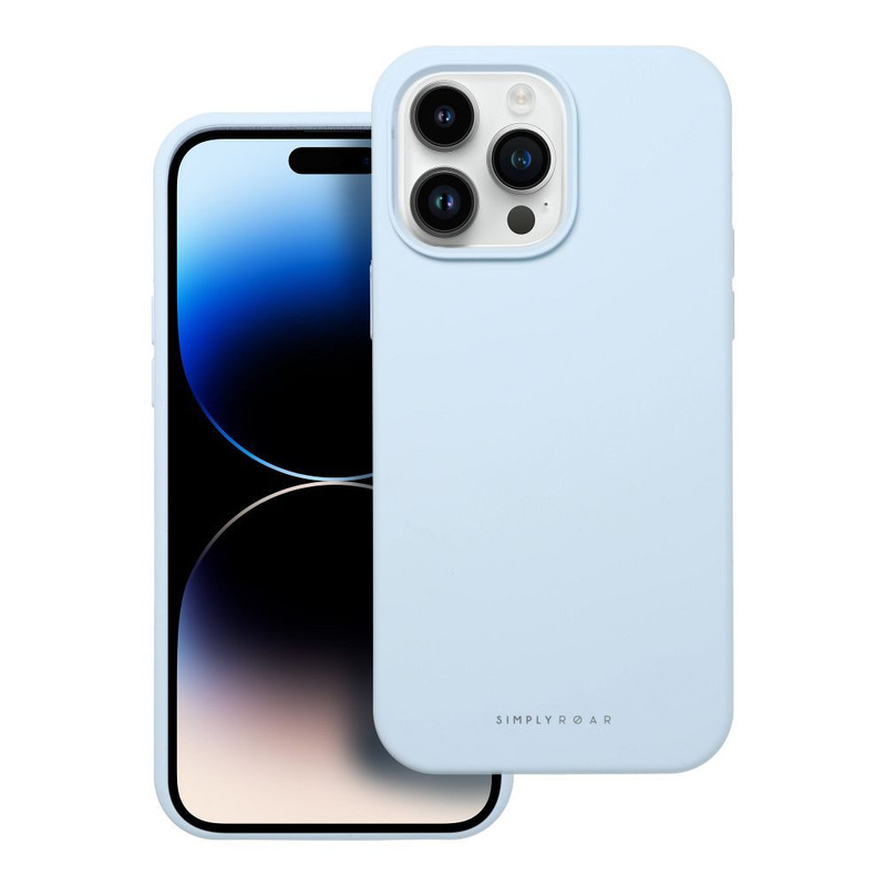 Futerał Roar Cloud-Skin - do iPhone 14 Pro Max Jasnoniebieski