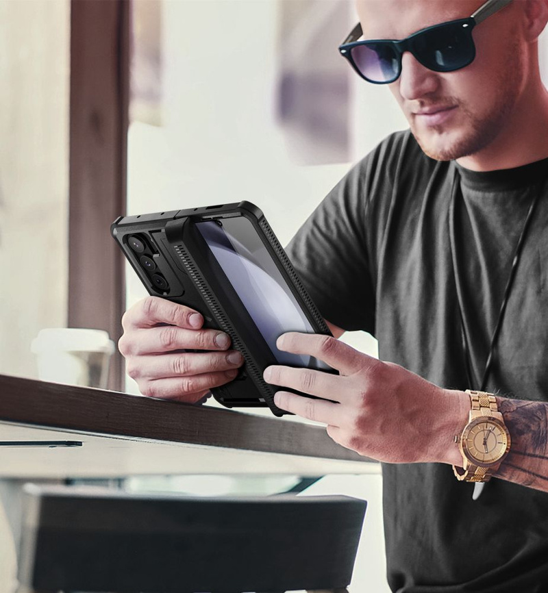 Etui SAMSUNG GALAXY Z FOLD 5 Tech-Protect Kevlar Pro czarne