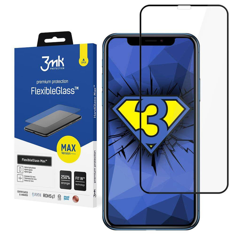 Szkło hybrydowe 3mk FlexibleGlass Max™ na Samsung Galaxy M34 5G