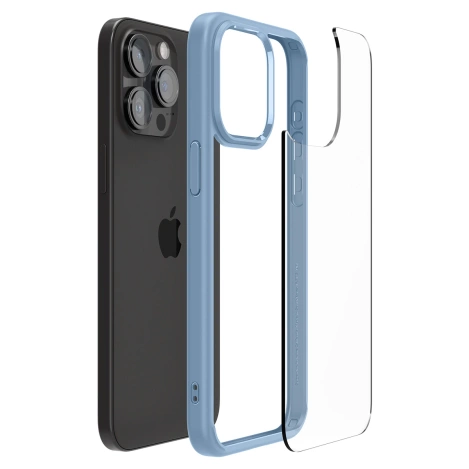 Spigen Ultra Hybrid, sierra blue - iPhone 15 Pro Max