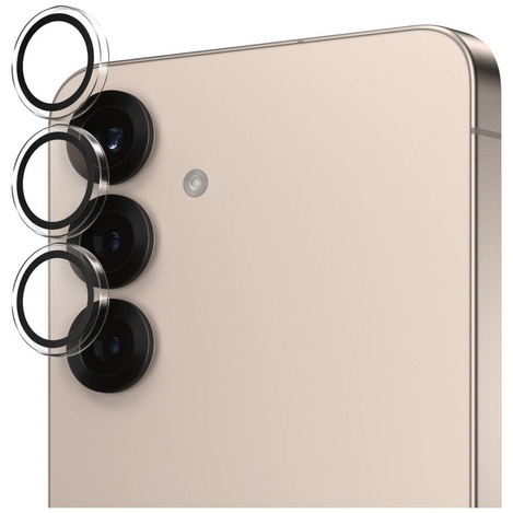 PanzerGlass Hoops Objektivschutz aus gehärtetem Glas für Samsung Galaxy S25+, transparent