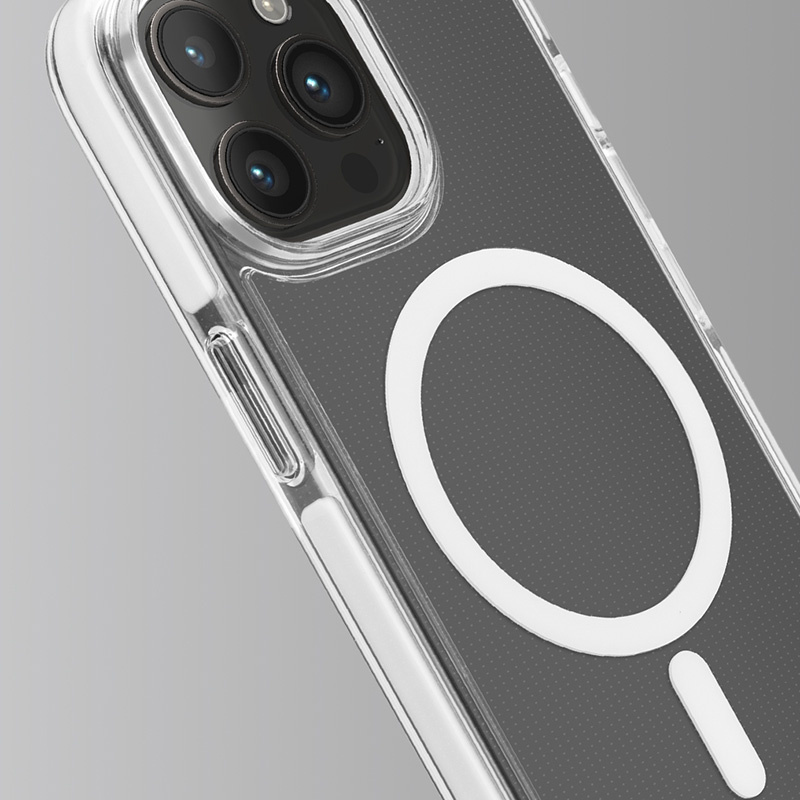 PURO LITEMAG PRO - Etui iPhone 15 Pro Max MagSafe (przezroczysty)