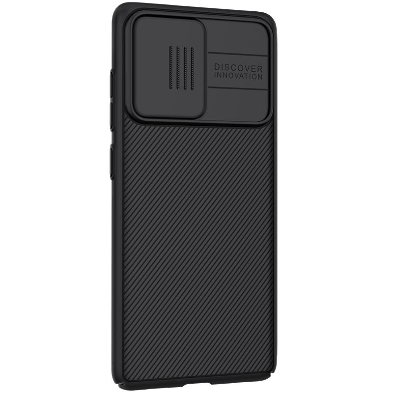 Nillkin CamShield Case etui pokrowiec osłona na aparat kamerę Samsung Galaxy S20 FE 5G czarny