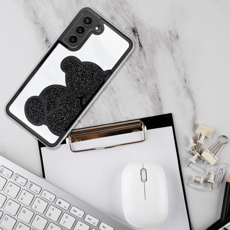 Futerał TEDDY BEAR do SAMSUNG A51 czarny