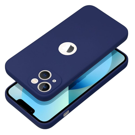 Futerał SOFT do IPHONE 13 ciemny niebieski