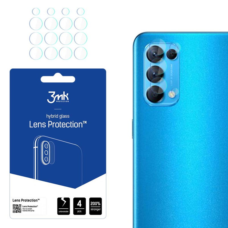 Oppo Reno 5 4G - 3mk Lens Protection™