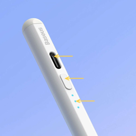 Aktywny rysik stylus do iPad Baseus Smooth Writing 2 SXBC060402 - biały