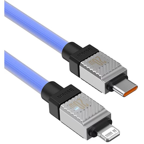 Baseus kabel CoolPlay USB-C - Lightning 2m 20W niebieski