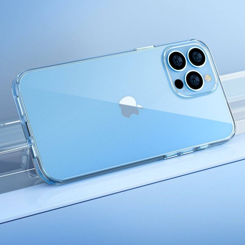 Kingxbar Elegant Series Hülle iPhone 13 Pro Max Hülle Rückseite transparent