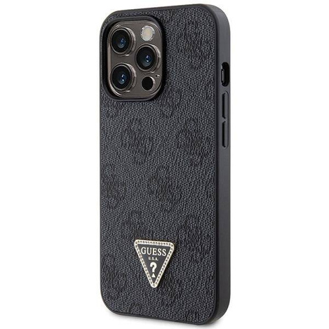 Original Case IPHONE 13 PRO Guess Hardcase Crossbody 4G Metal Logo (GUHCP13LP4TDSCPK) black