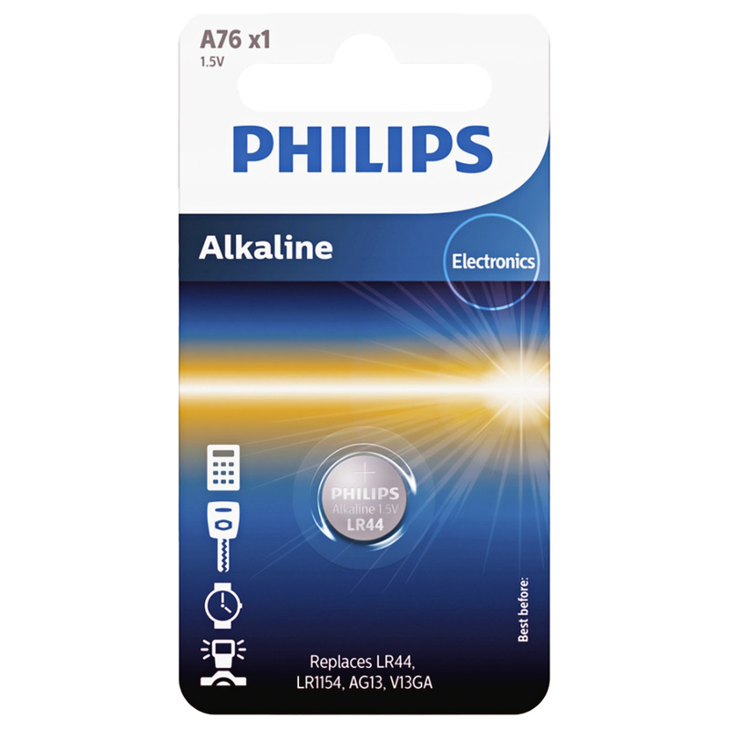 Bateria PHILIPS LR44/LR1154 Minicells Alkaline Blister 1szt