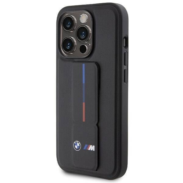 BMW Grip Hot Stamp Hülle für iPhone 15 Pro Max – Schwarz