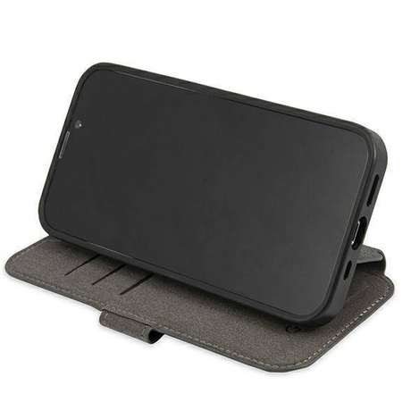 Guess GUBKP13S4GDGR iPhone 13 mini 5,4 &quot;gray / gray book 4G Stripe