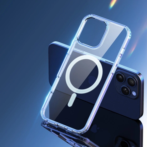 Dux Ducis Clin Mag Hülle mit MagSafe für iPhone 16 Pro Max – transparent