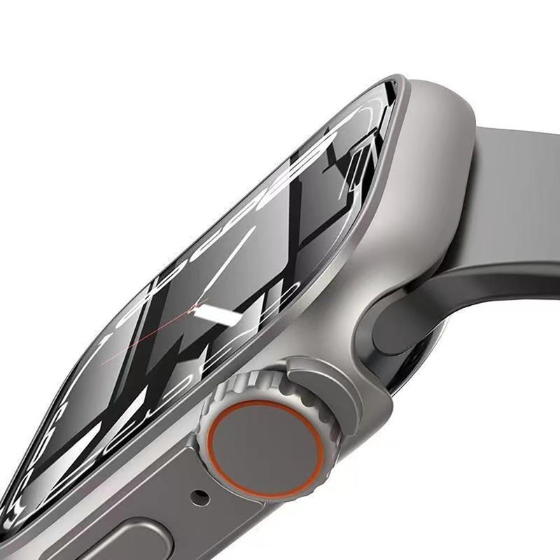 Etui APPLE WATCH 4 / 5 / 6 / SE (44MM) Tech-Protect Defense360 pomarańczowo czarne