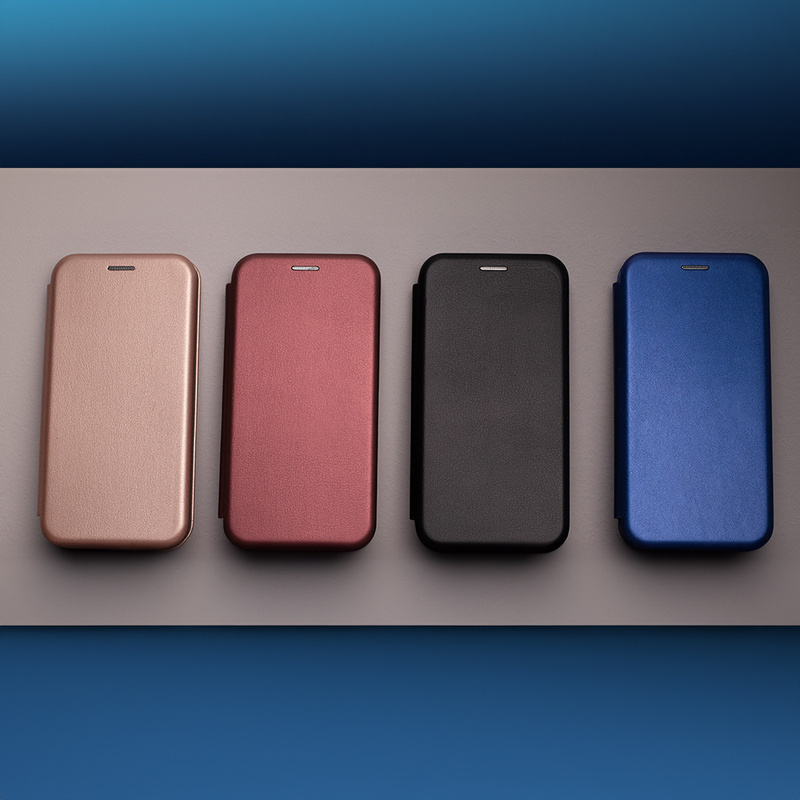Etui Smart Diva do Motorola Moto E22 granatowe