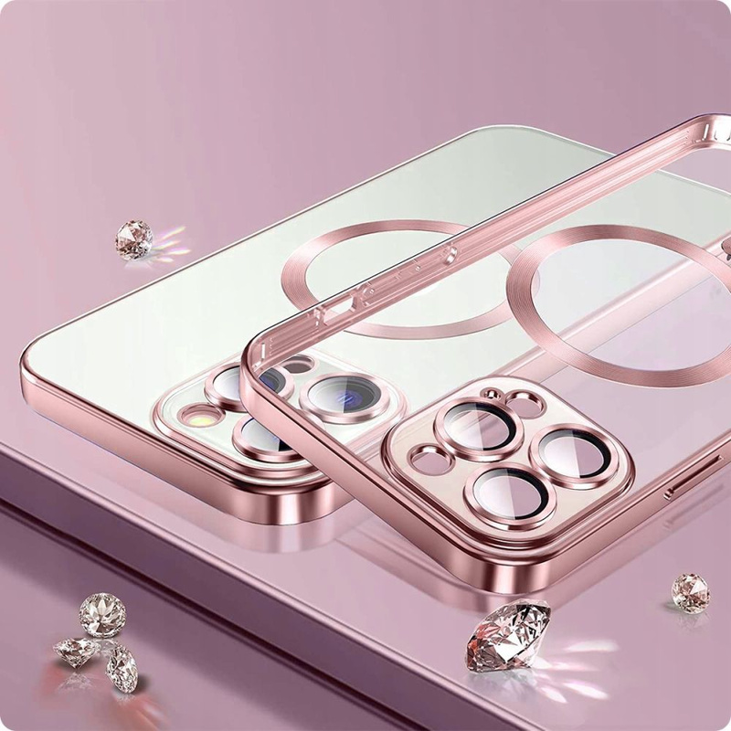 Etui APPLE IPHONE 15 Tech-Protect MagShine złote