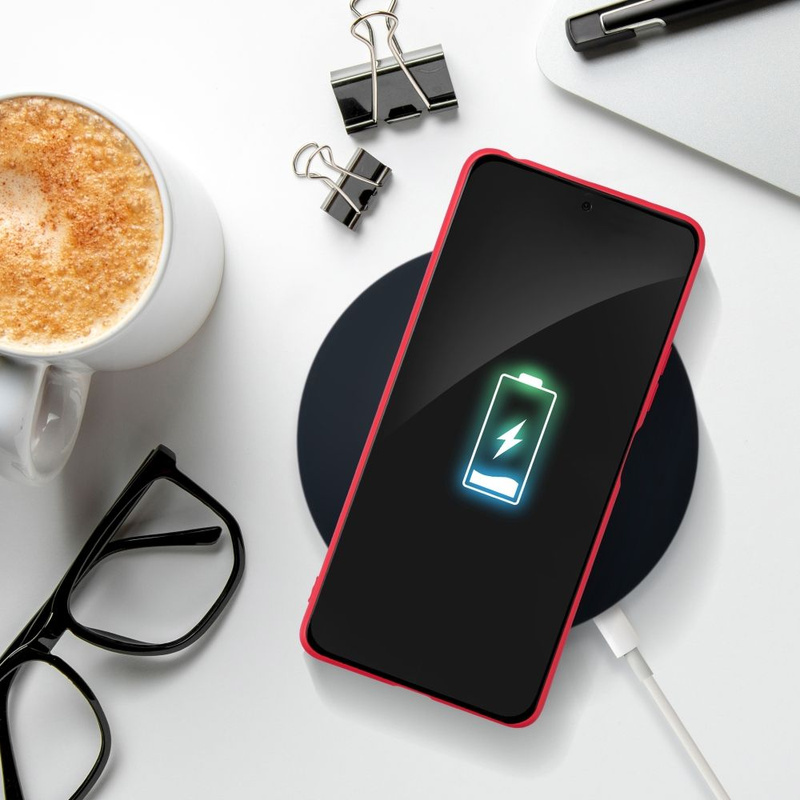 Futerał SOFT do XIAOMI Redmi 13C czerwony