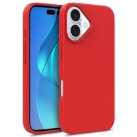 Etui Multiple Color Wheat Case MagSafe na iPhone 16 Pro Max - czerwone