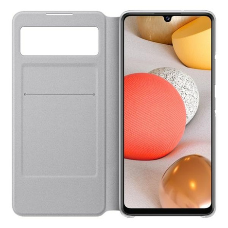 Samsung Smart S View Cover futerał etui z inteligentną klapką Samsung Galaxy A42 5G biały (EF-EA426PWEGEE)