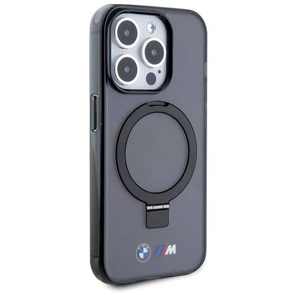 BMW Ring Stand M Collection MagSafe - Etui iPhone 15 Pro (czarny)