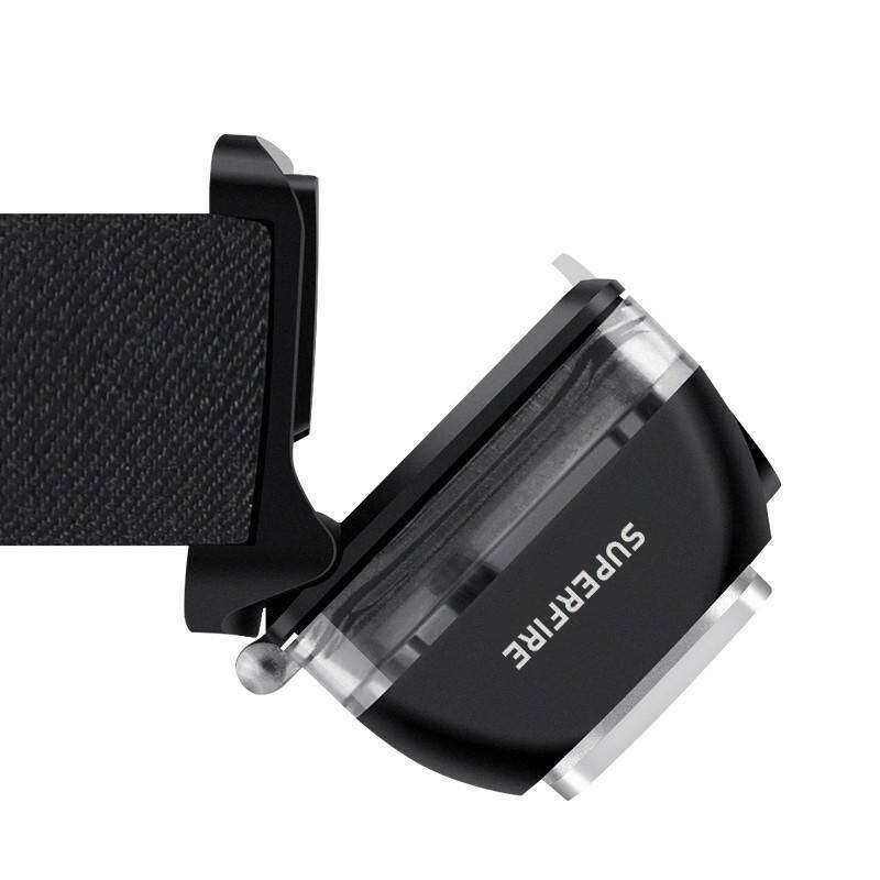 Latarka czołowa Superfire HL07, 320lm, USB