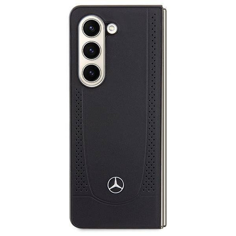 Oryginalne Etui SAMSUNG GALAXY Z FOLD 5 Mercedes Hardcase Leather Urban (MEHCZFD5ARMBK) czarne