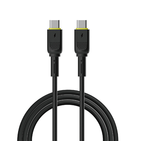 WIWU 60W szybki kabel typ C-C Wi-C034 czarny