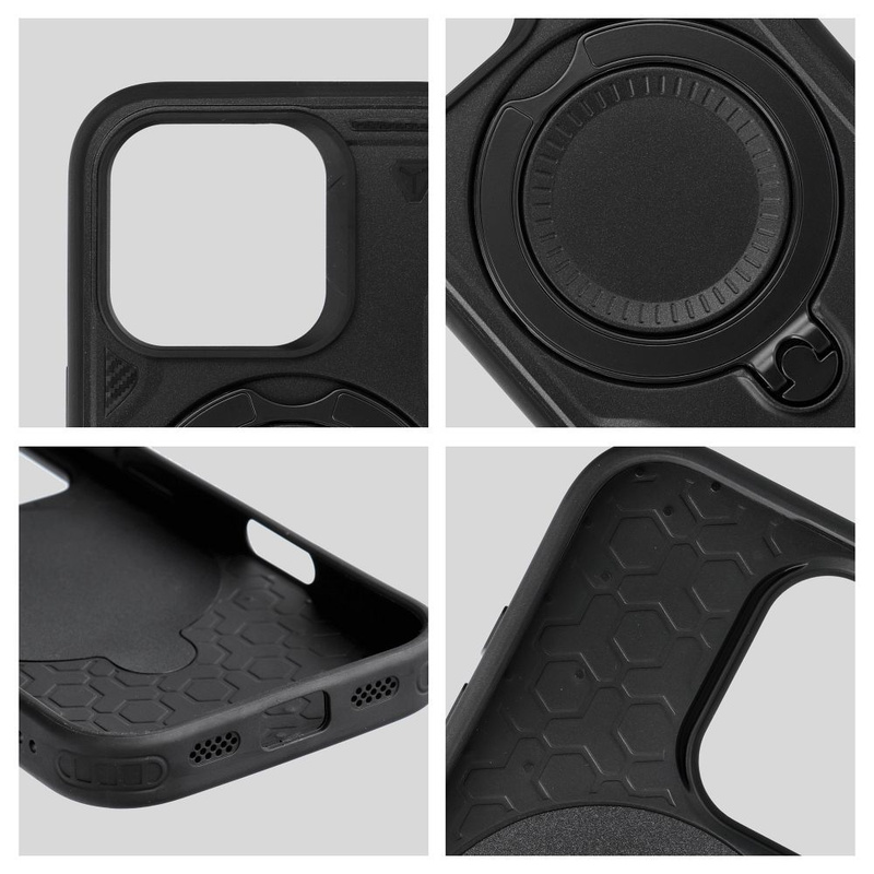 Futerał FROST ARMOR do IPHONE 15 Pro czarny