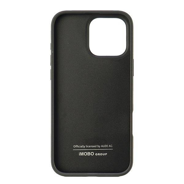 Audi nakładka Synthetic Leather do iPhone 16 Pro 6.3" czarna
