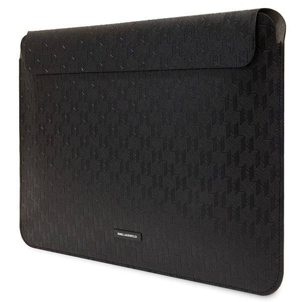 Karl Lagerfeld Sleeve KLCS14SAKLHPK 14&quot; black/black Saffiano Plaque