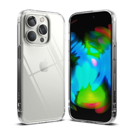 Ringke Fusion TPU Cover mit Gelrahmen für iPhone 14 Pro Max transparent (F645E52)