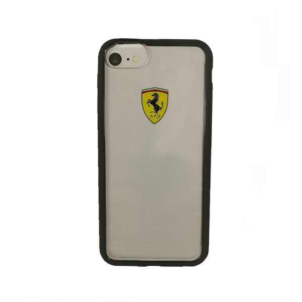 Ferrari Hardcase FEHCRFP7BK iPhone 7/8 /SE 2020 transparent/black