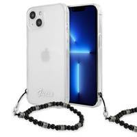 Guess GUHCP13SKPSBK iPhone 13 mini 5,4 &quot;Transparent hardcase Black Pearl