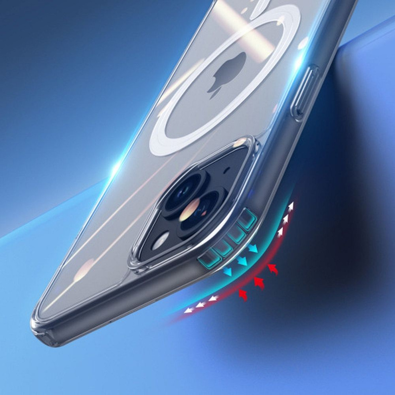 iPhone 15 Plus Hülle mit MagSafe Dux Ducis Clin – Transparent