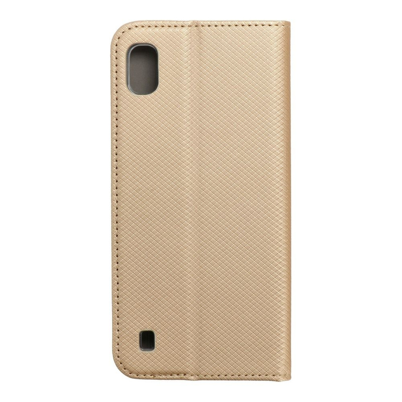 Kabura Smart Case book do SAMSUNG A10 złoty