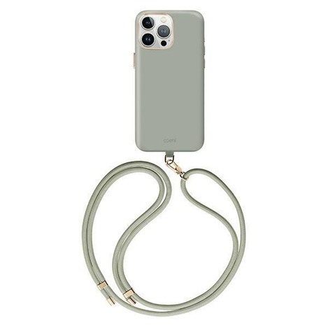 UNIQ etui Coehl Creme iPhone 15 Pro 6.1" Magnetic Charging szałwia/soft sage