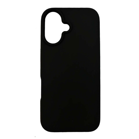 3MK Silicone Case iPhone 16 6.1" czarny/ black