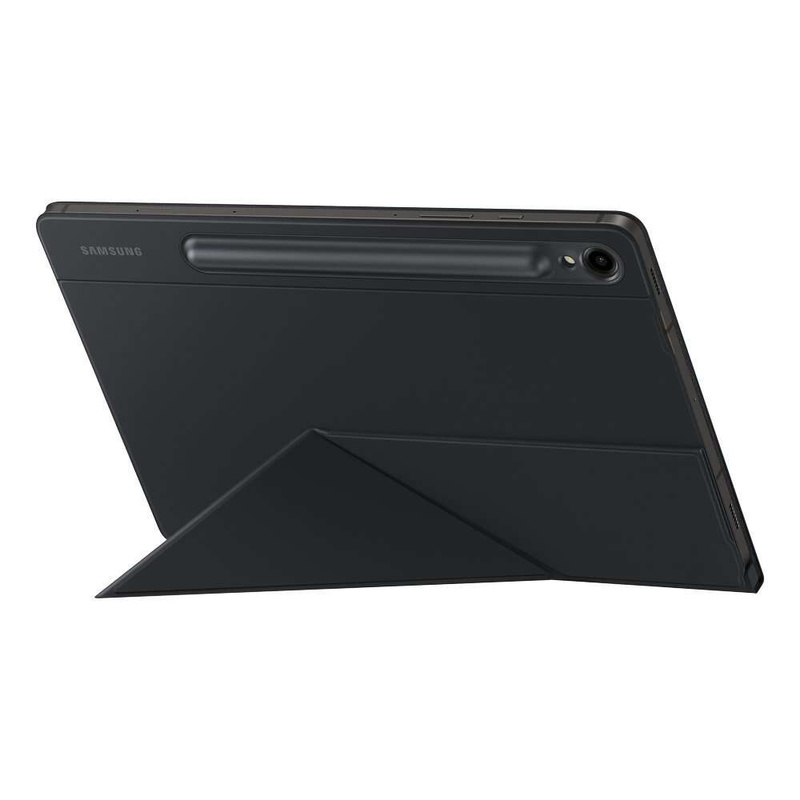 Klapphülle mit Ständer für Samsung Galaxy Tab S9 Smart Book Cover – Schwarz