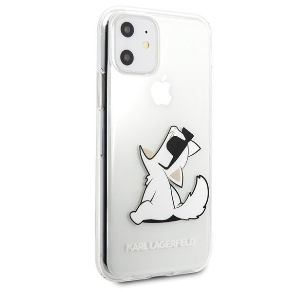 Karl Lagerfeld Choupette Fun Sunglasses - Etui iPhone 11 (przezroczysty)