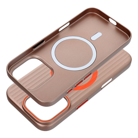 Futerał SIMPLY kompatybilny z MagSafe do IPHONE 16 Pro tytan pustynny
