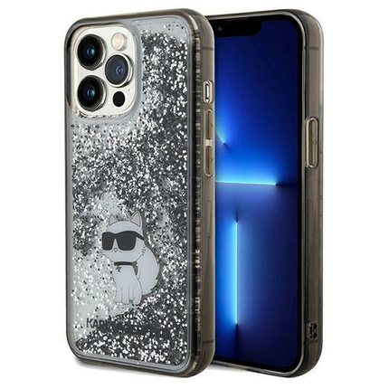 Karl Lagerfeld nakładka do iPhone 13 Pro Max 6,7" KLHCP13XLKCNSK HC LIQ. GLITTER C transparentna