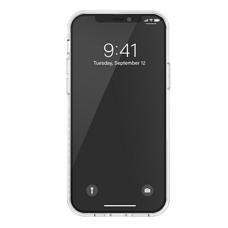 SuperDry Snap iPhone 12/12 Pro Clear Cas e silver / silver 42591