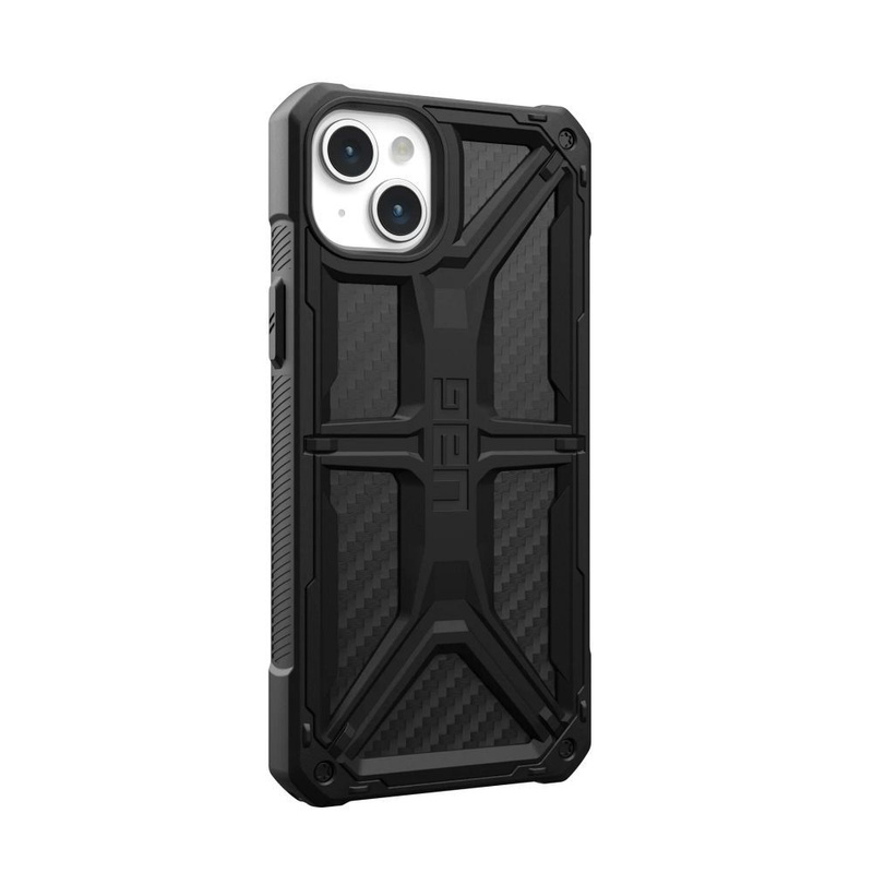 UAG Monarch - Schutzhülle für iPhone 15 Plus (Kohlefaser)