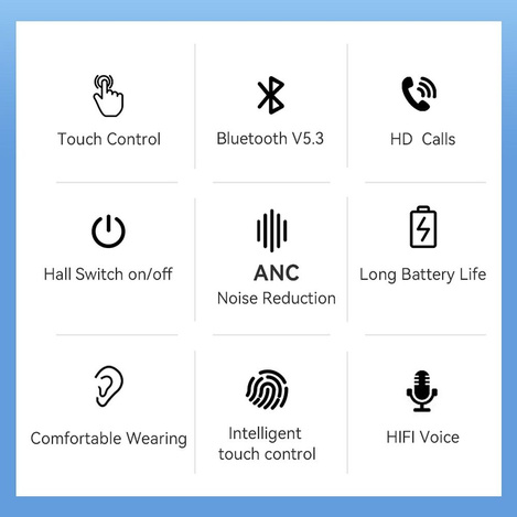 FORCELL F-AUDIO słuchawki bezprzewodowe / bluetooth stereo TWS Master PRO białe