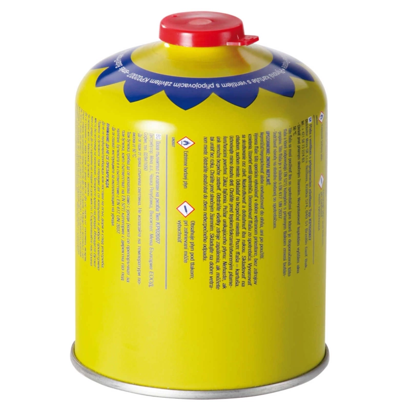 Kartuschen-Gaskartuscheneinsatz für Gasbrenner-Herd – Gewinde 7/16 450 g