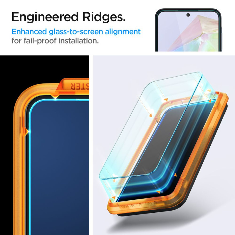 Spigen ALM Glas.Tr Sam A35 5G 2szt. szkło hartowane AGL07772