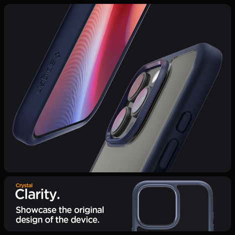 Spigen Ultra Hybrid iPhone 16 Pro Max navy blue/granatowy ACS07997