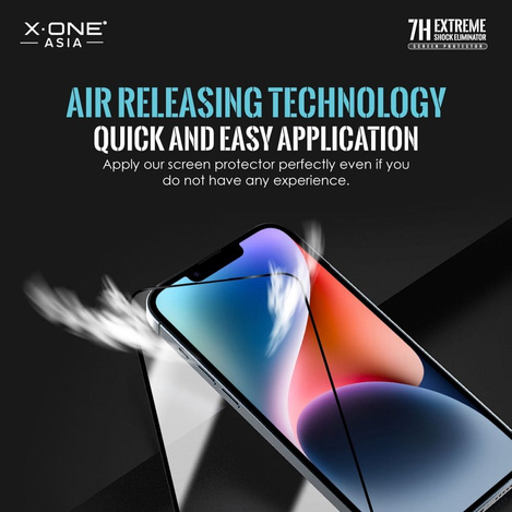 Szkło hartowane X-ONE Extreme Shock Eliminator 4th gen. - do iPhone 14 Pro Max/15 Plus