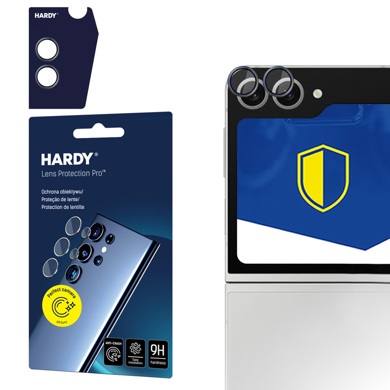Samsung Galaxy Z Flip 6 - HARDY Lens Protection Pro Black